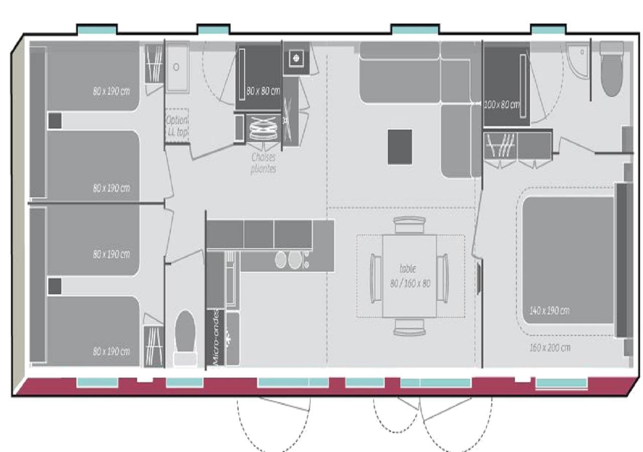 Camping Le Dauphin Hotel Сен-Жорж-дьо-Дидон Екстериор снимка